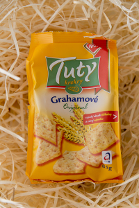 tuty, krekry, original, grahamové