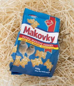 makovky, makové krekry, český výrobek