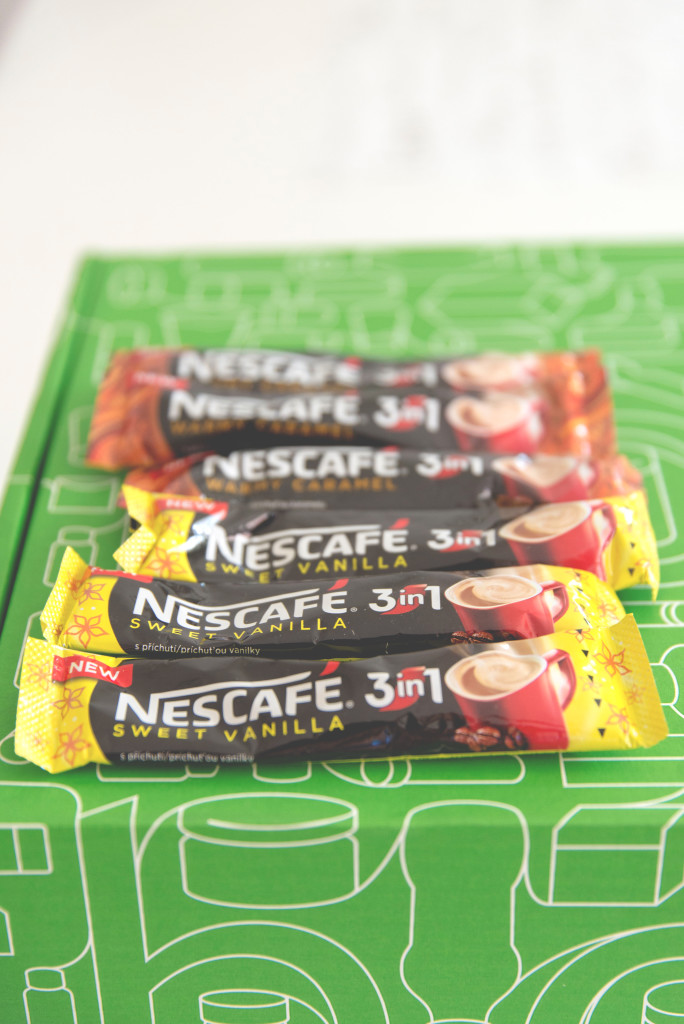 nescafé,příchuť vanilka a karamel, novinka, v prodeji od března 2015