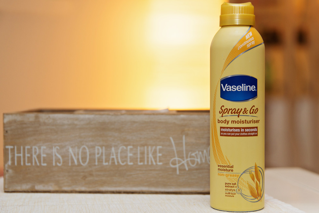 Vaseline spray and go